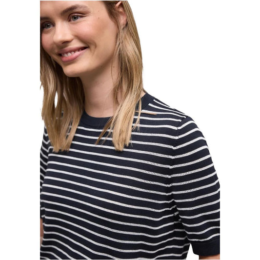 Street One Blue Viscose T-Shirt