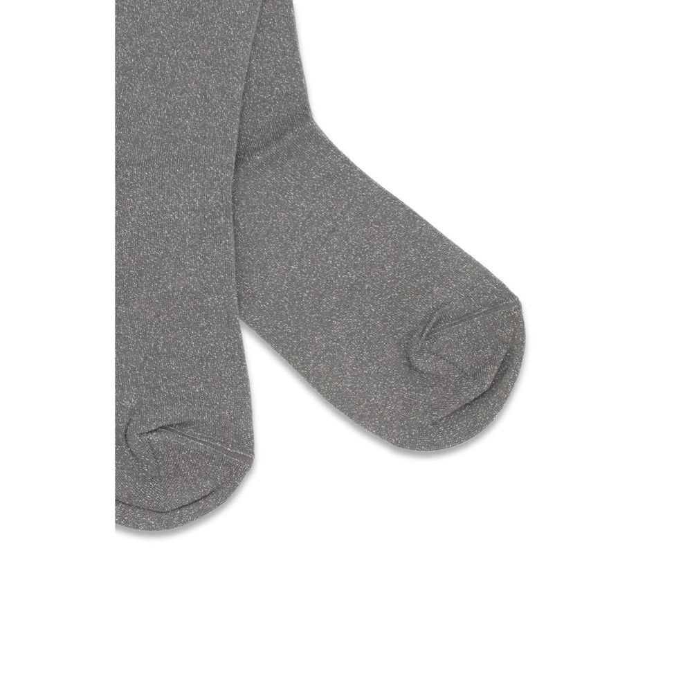 Brunello Cucinelli Gray Silk Socks