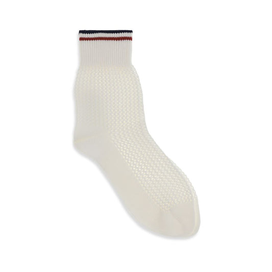 Brunello Cucinelli White Cotton Socks