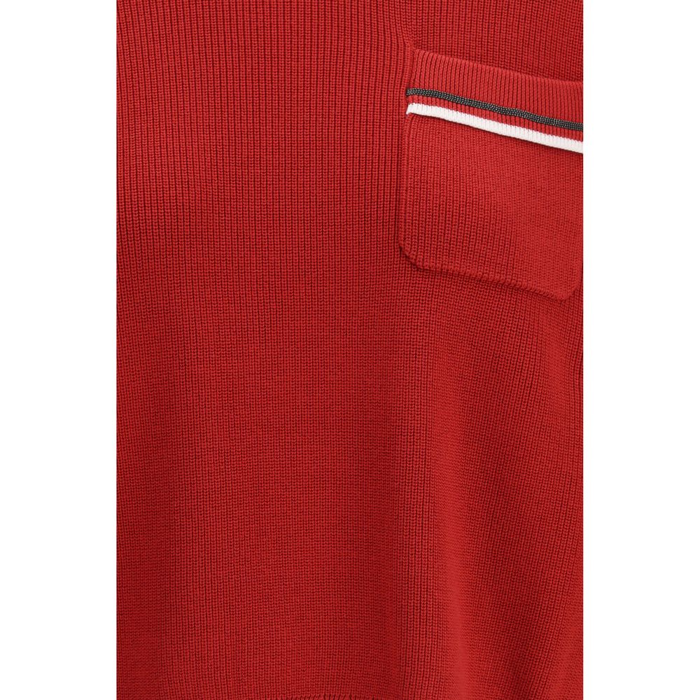 Brunello Cucinelli Multicolor Cotton Sweatshirt