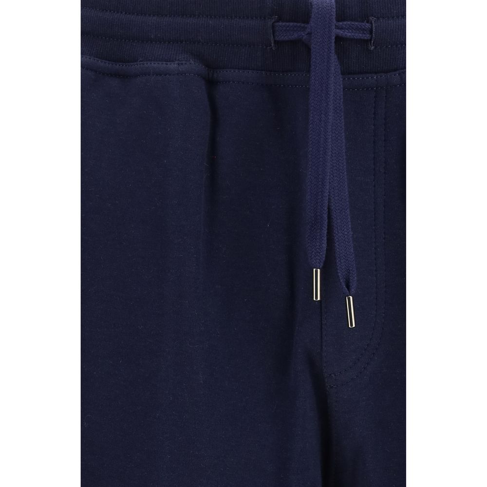 Brunello Cucinelli Blue Cotton Bermuda Shorts