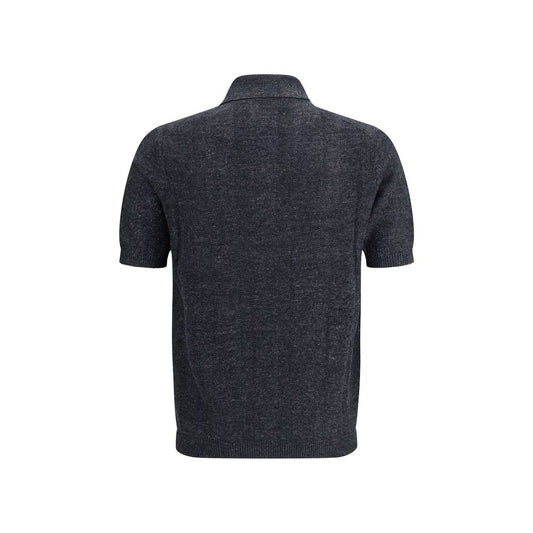 Brunello Cucinelli Gray Cotton Sweatshirt