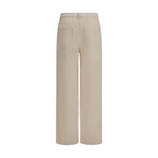 Brunello Cucinelli Beige Cotton Jeans Denim