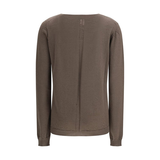 Rick Owens Gray Wool Sweatshirt