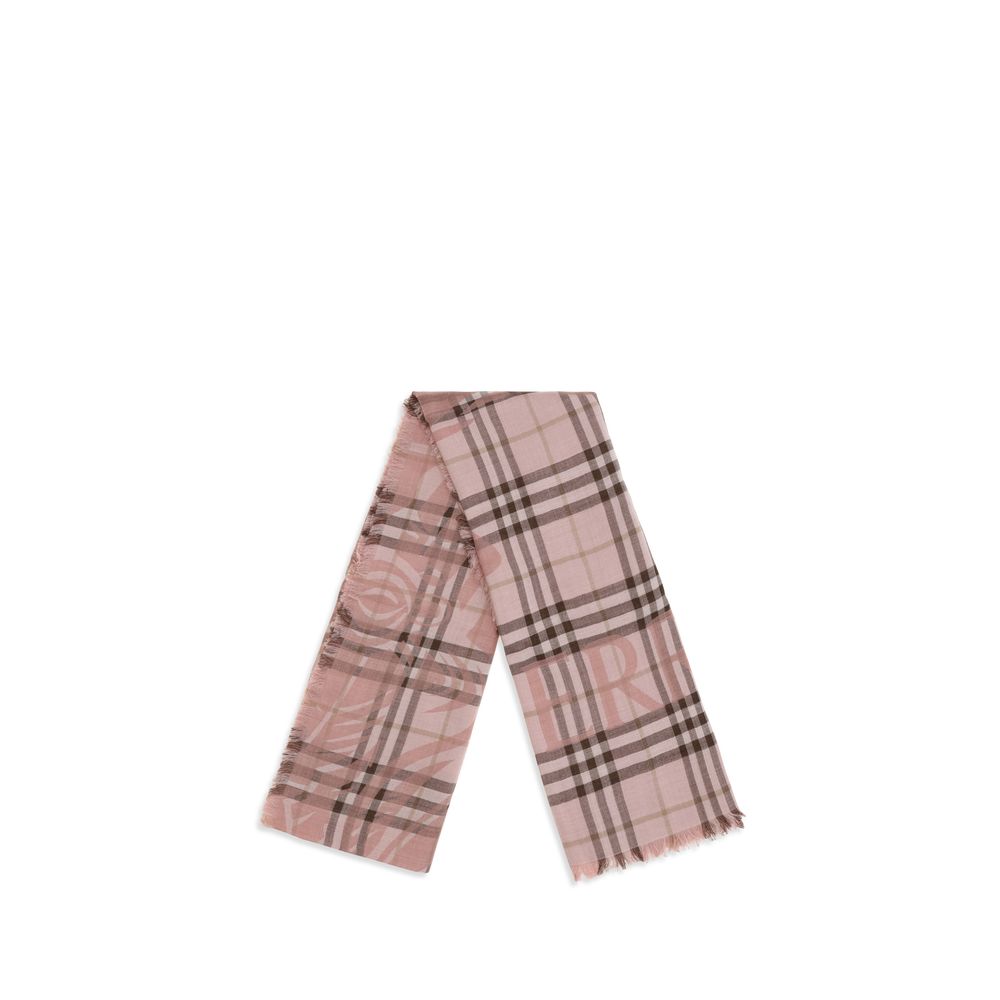 Burberry Multicolor Wool Scarf