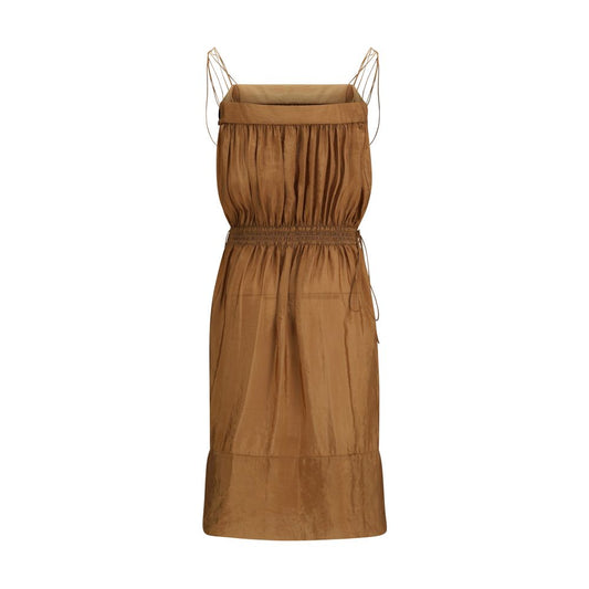 Saint Laurent Beige Polyester Casual Dress