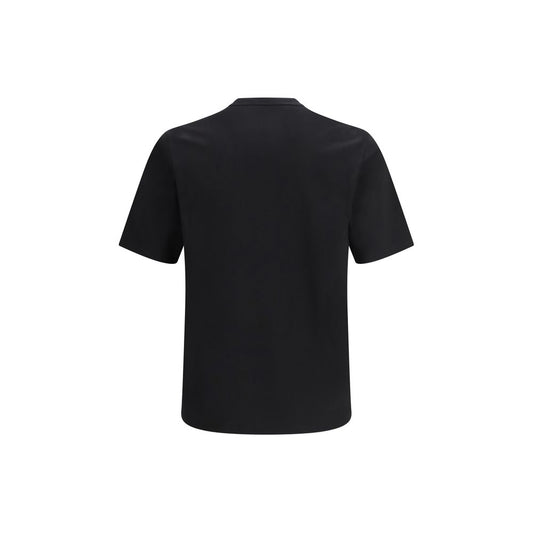 Saint Laurent Black Cotton T-Shirt