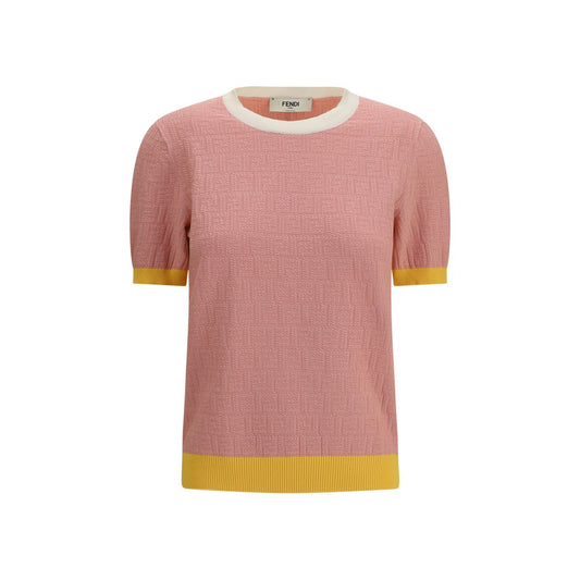 Fendi Multicolor Cotton Top