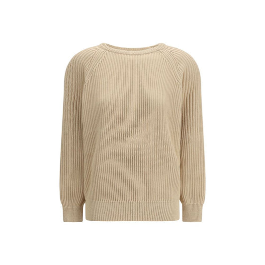 Saint Laurent Beige Cotton Sweatshirt