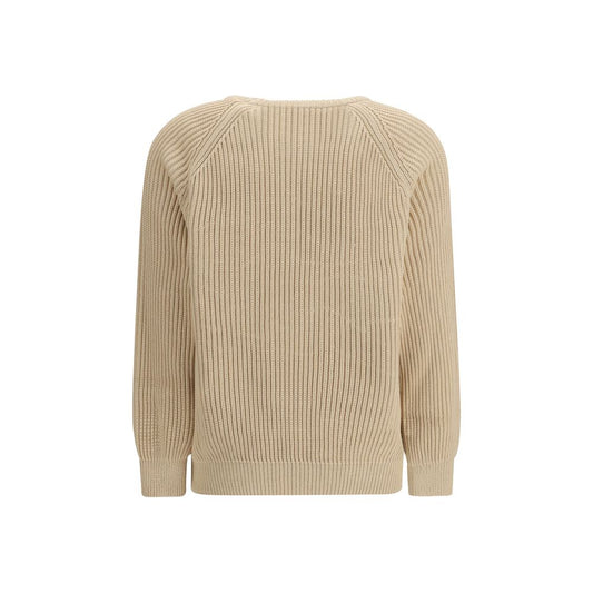 Saint Laurent Beige Cotton Sweatshirt