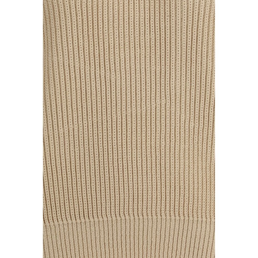 Saint Laurent Beige Cotton Sweatshirt