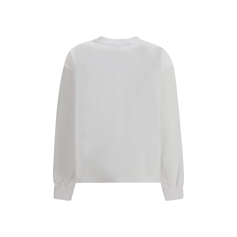 Ganni White Cotton Sportswear