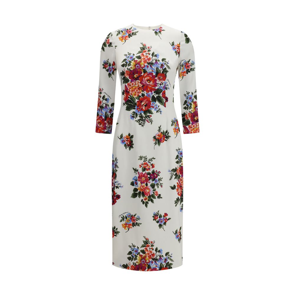 Dolce & Gabbana Multicolor Polyester Casual Dress