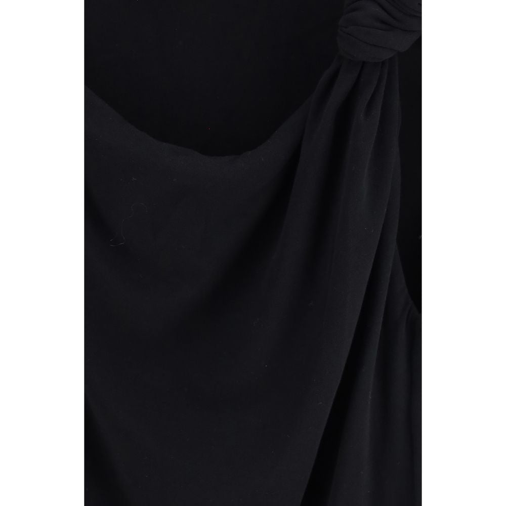 PINKO Black Cotton Top