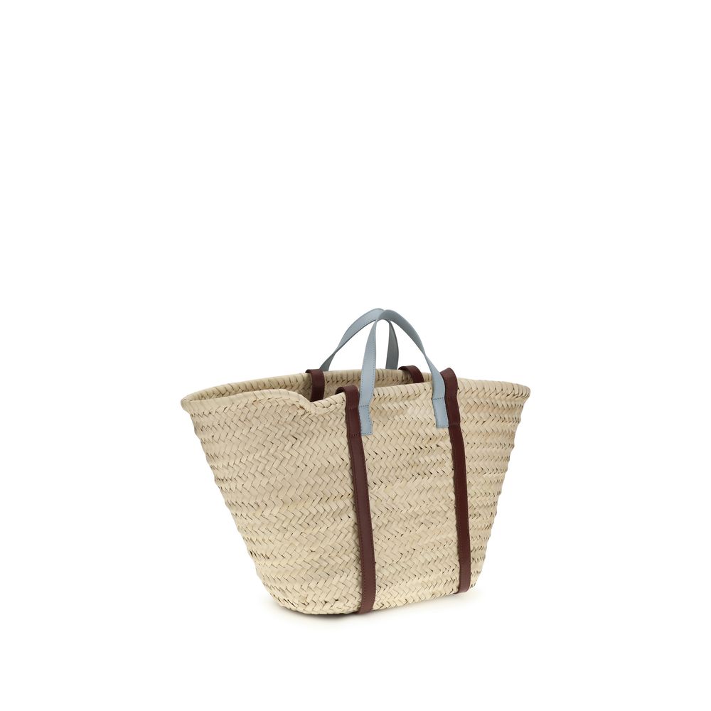 Pierre Hardy Beige Raffia Shoulder Bag