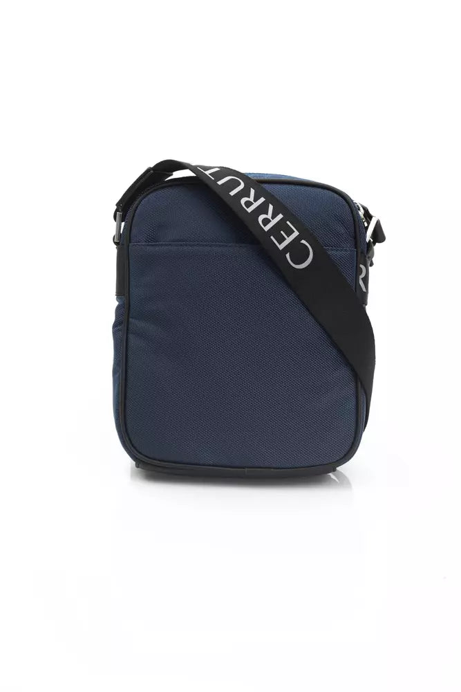 Cerruti 1881 Blue Leather Women Crossbody Bag