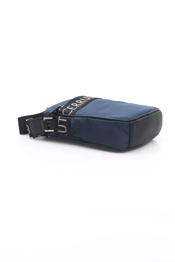 Cerruti 1881 Blue Leather Women Crossbody Bag