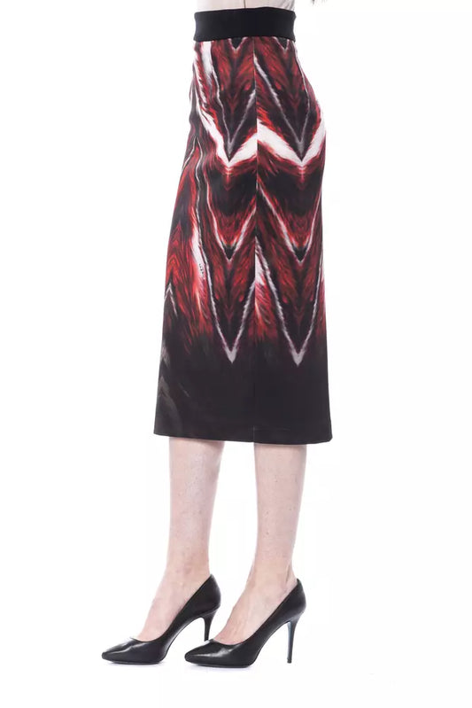 BYBLOS Multicolor Polyester Women Pencil Skirt