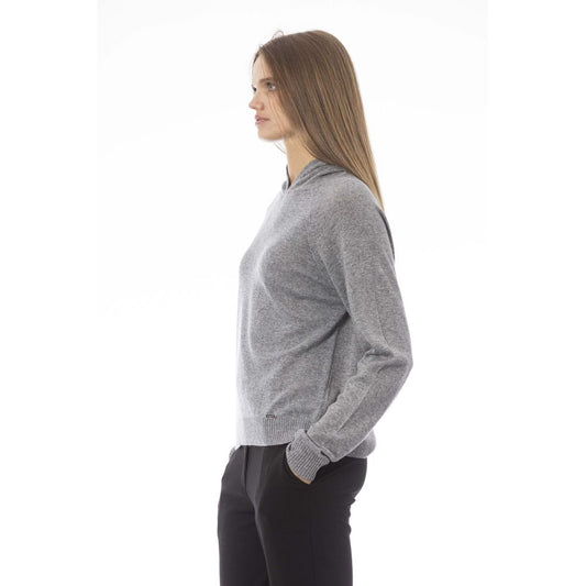 Baldinini Trend Gray Viscose Women Sweater