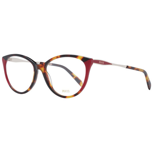 Emilio Pucci Red Plastic Glasses (Frames)