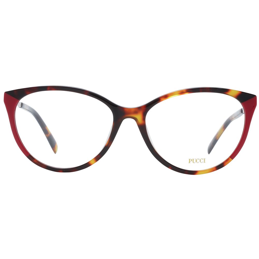 Emilio Pucci Red Plastic Glasses (Frames)