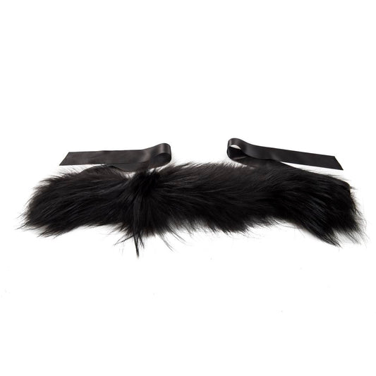 BYBLOS Black Raccoon Fur Other Accessory