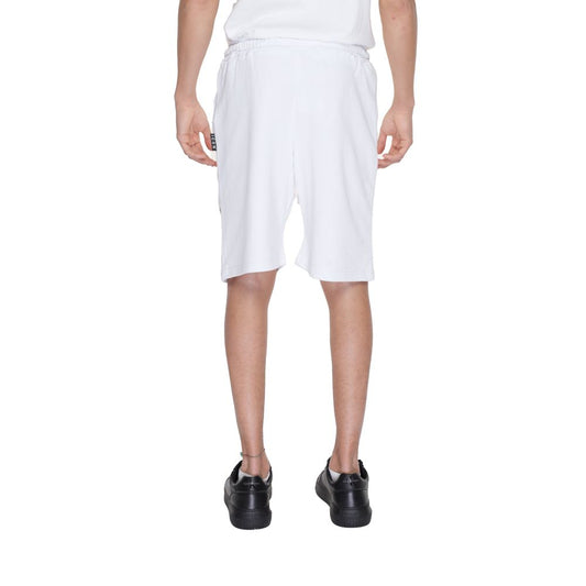 Icon White Cotton Bermuda