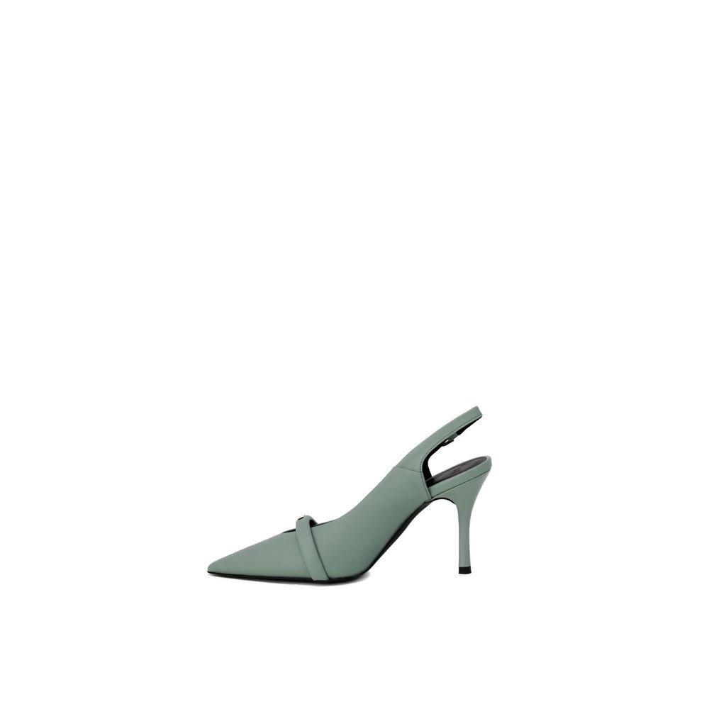 Furla Green Leather High Heel
