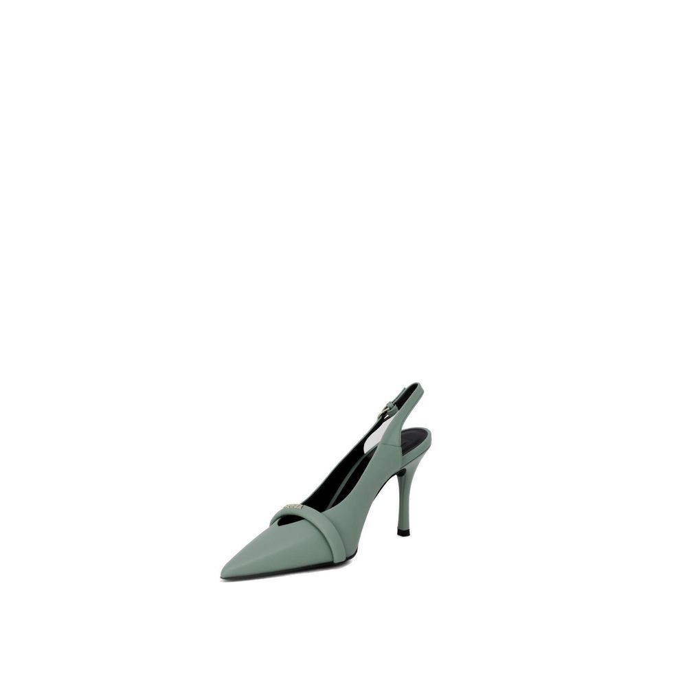 Furla Green Leather High Heel