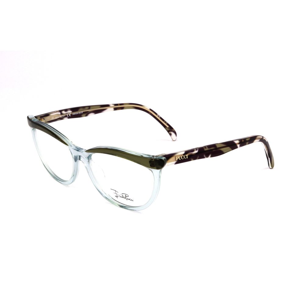 Emilio Pucci Green Plastic Glasses (Frames)