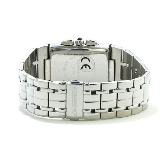 Chronotech Silver Stainless Steel Watch