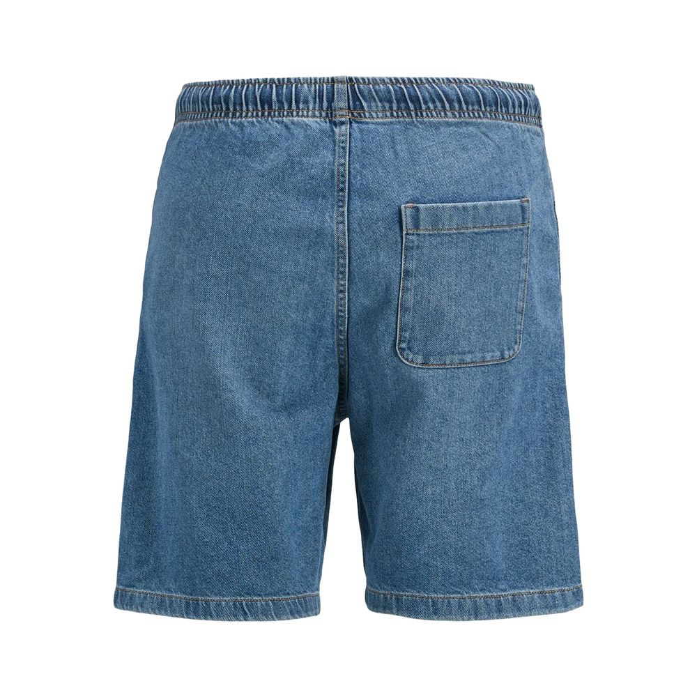 Jack Jones Light Blue Cotton Bermuda