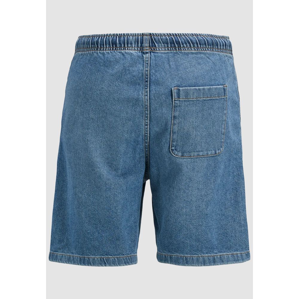 Jack Jones Light Blue Cotton Bermuda
