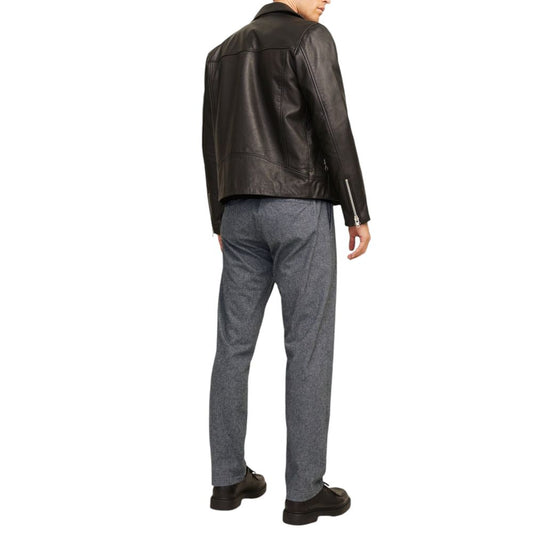 Jack Jones Gray Cotton Pant