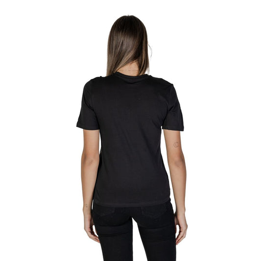 Only Black Cotton T-Shirt