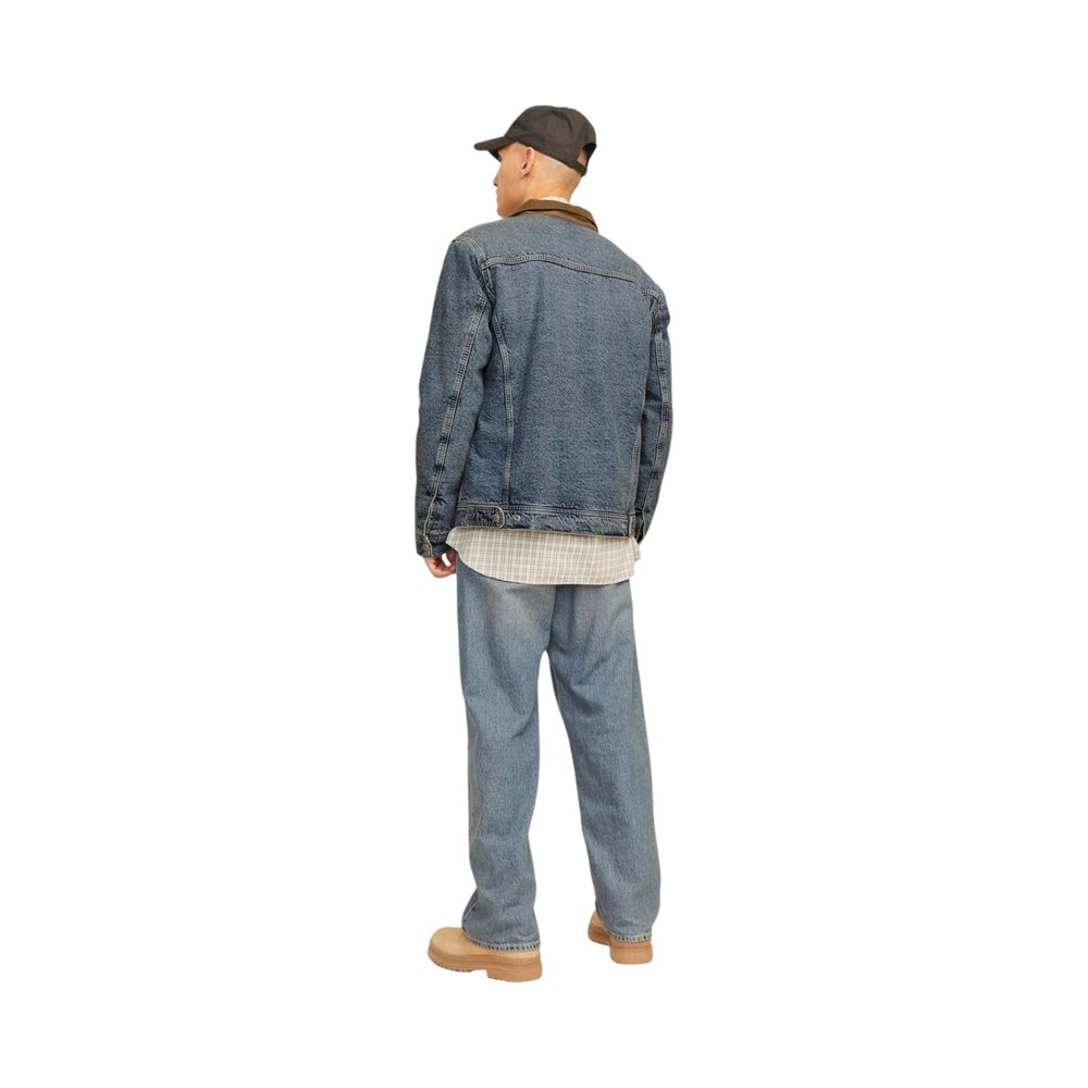 Jack Jones Blue Cotton Jackets & Coat