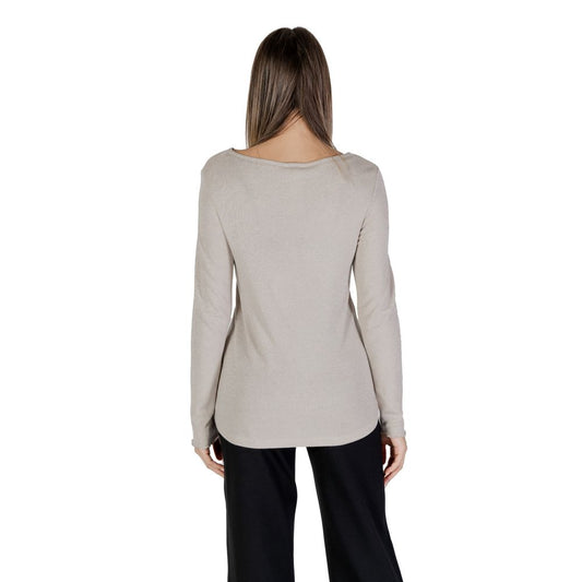 Street One Beige Viscose Long Sleeve