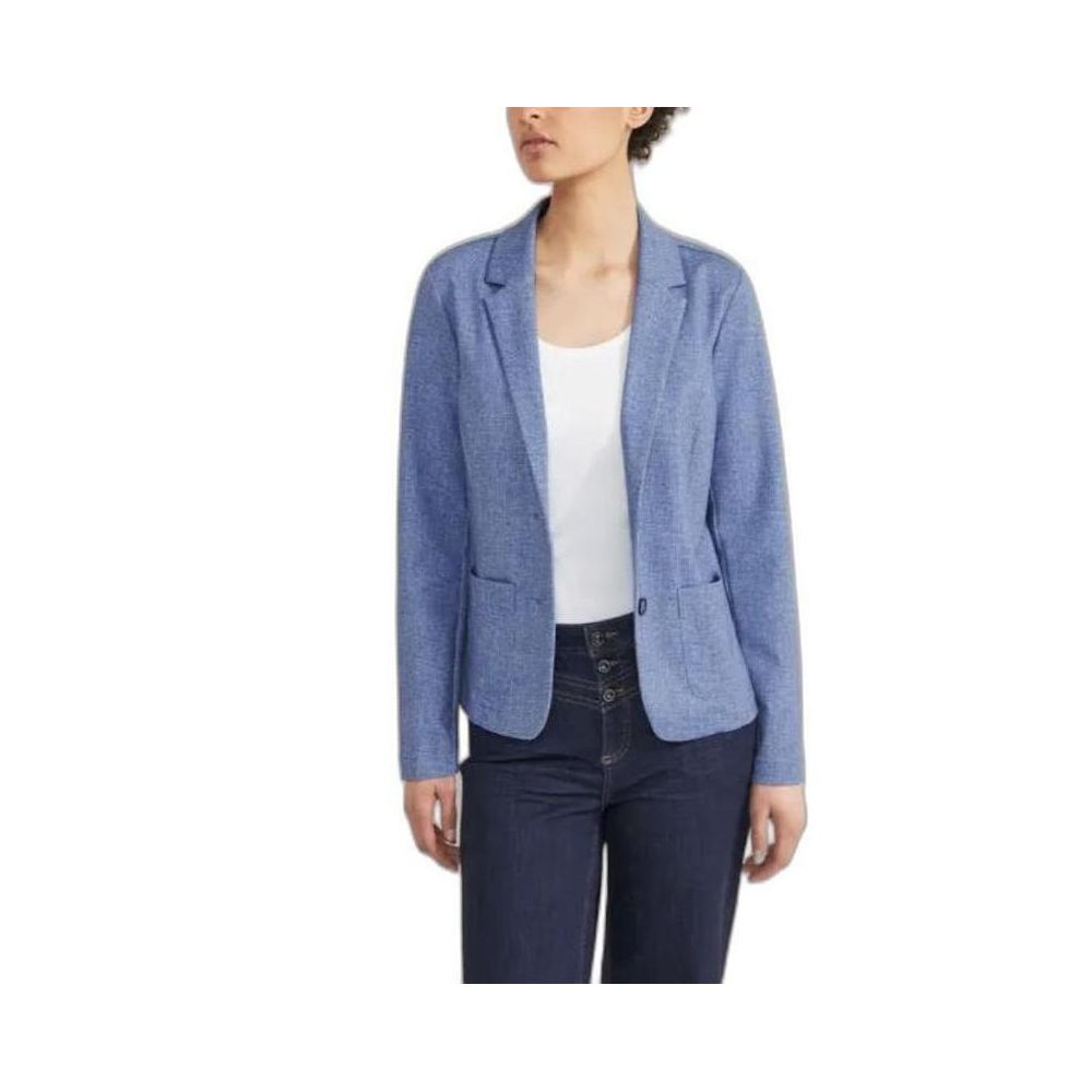 Street One Blue Polyester Blazer