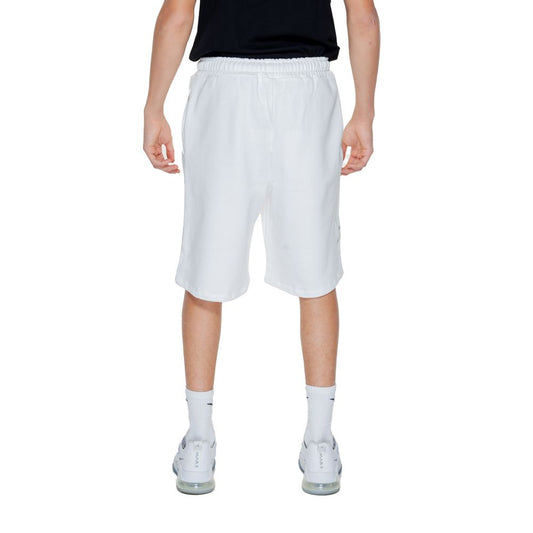 Underclub White Cotton Bermuda