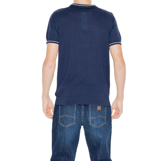 Hamaki-Ho Blue Cotton Sweater