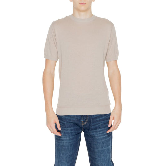 Hamaki-Ho Beige Cotton Sweater