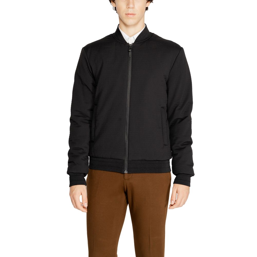 Antony Morato Black Polyester Jackets & Coat