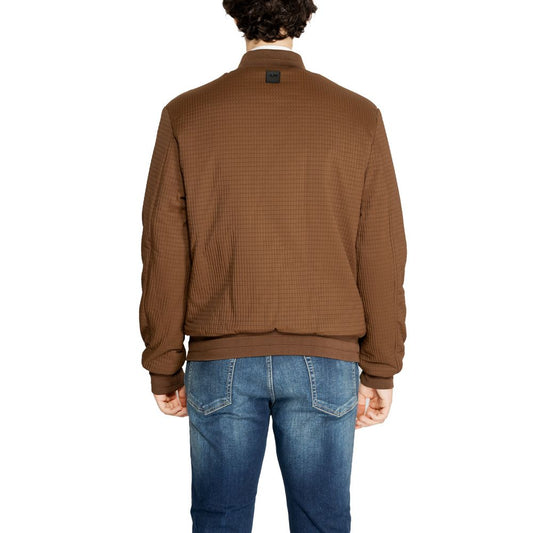 Antony Morato Brown Polyester Jackets & Coat
