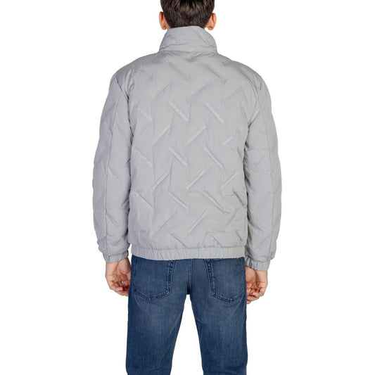 Antony Morato Gray Polyester Jackets & Coat