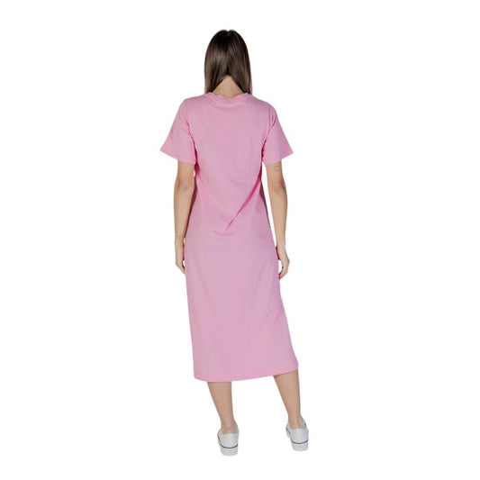 B.Young Multicolor Cotton Midi