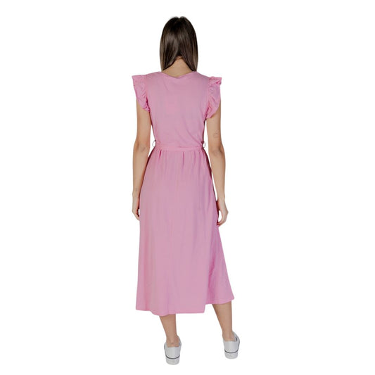 B.Young Multicolor Cotton Long