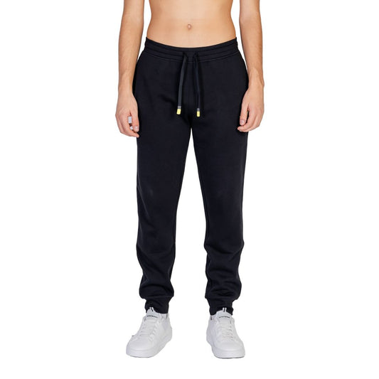 Emporio Armani Underwear Black Cotton Joggers Workout Pant