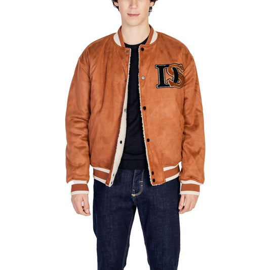 Only & Sons Brown Polyester Jackets & Coat