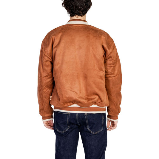 Only & Sons Brown Polyester Jackets & Coat