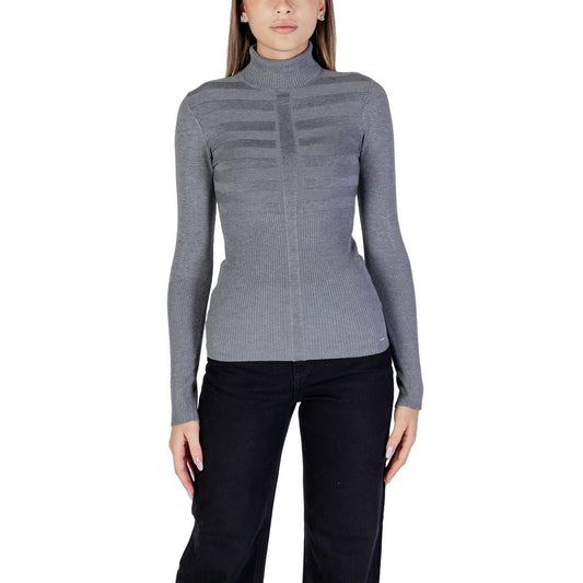 Morgan De Toi Gray Viscose Turtleneck